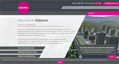 Desktop Screenshot of osborne.co.uk
